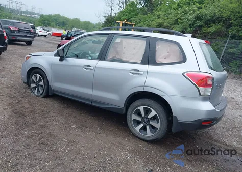 2018 Subaru Forester 2.5I from USA, damaged, VIN JF2SJABC1JH591883